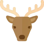 Deer SVG Icon